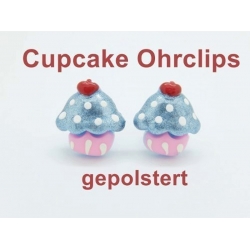 Cupcake-Ohrclips-Candyschmuck-gepolstert-für-Kinder.1