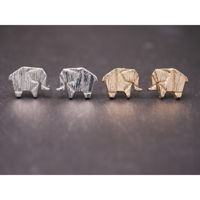 ohrstecker elefanten gold _silber