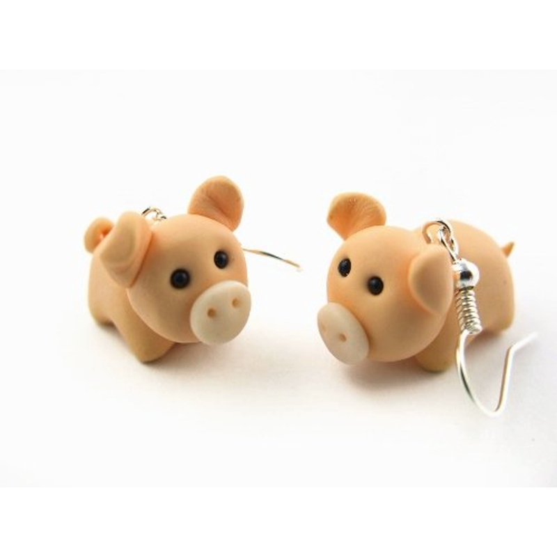 Schweinchen Ohrringe