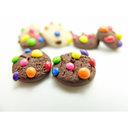 Schoko Cookies + Smarties...