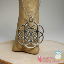 Symbol Mandala Halskette -...