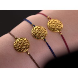 Mandala Armband - gold